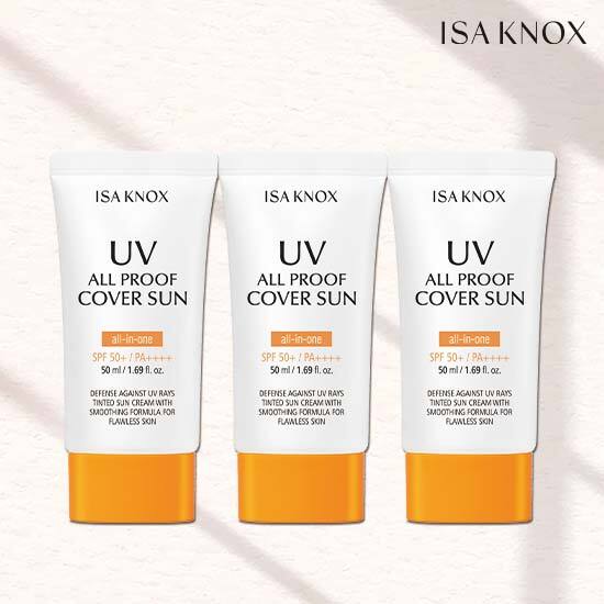[이자녹스]올프루프 커버 선크림 50ml * 3개