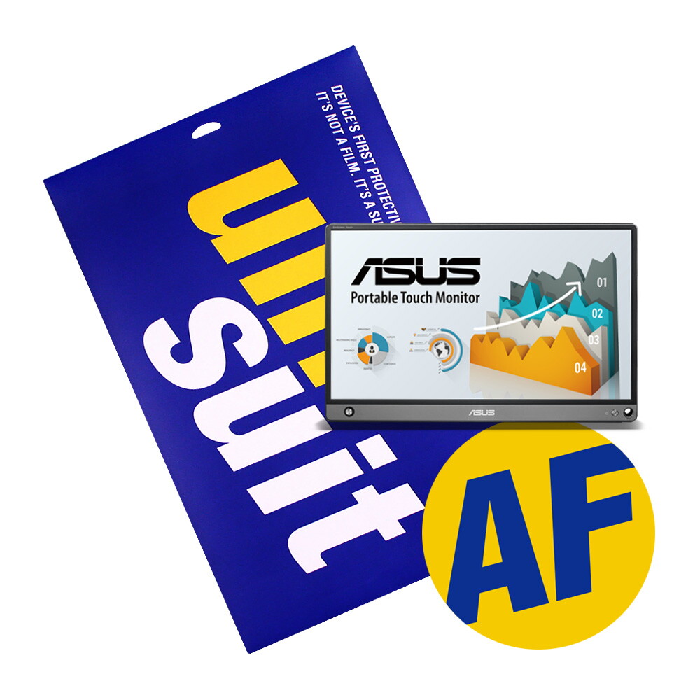 모이다 유니슈트 유니슈트 에이수스 젠스크린 터치 MB16AMT 올레포빅 클리어 액정보호필름 2매