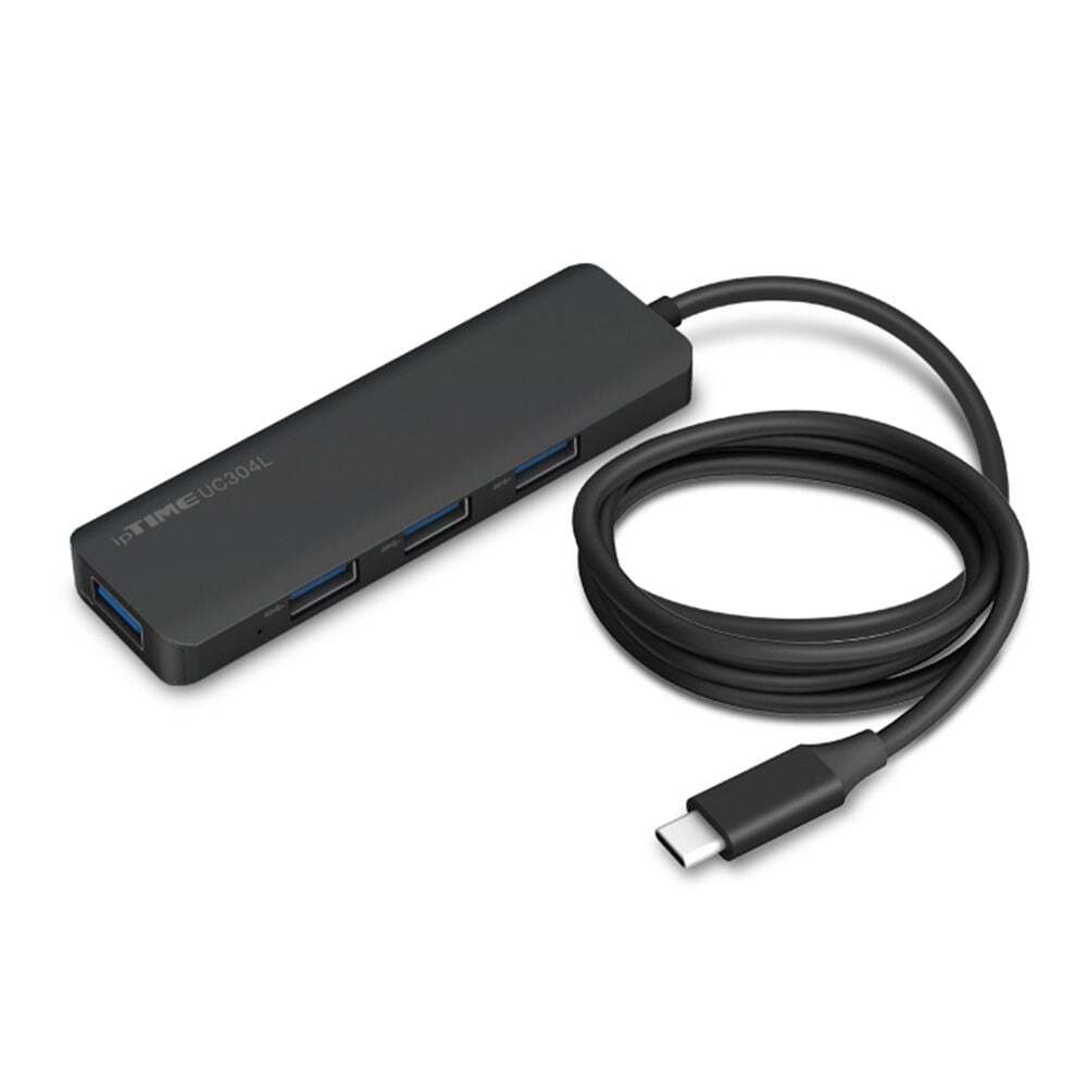 EFM네트워크 알티피아 <b>IP</b><b>TIME</b> USB허브 4포트 C to USB 3.0 Type A 1.5m 케이블