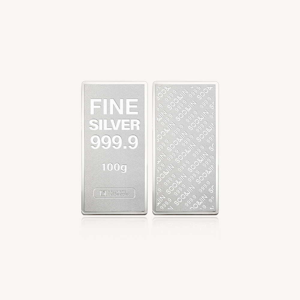 수앤진골드 파인 실버바 100g