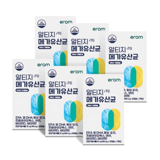 알티지 메가 유산균 6박스