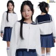 [내셔널지오그래픽키즈(이월(백))]키즈 여아 세일러 카라 가디건 K251GCD010