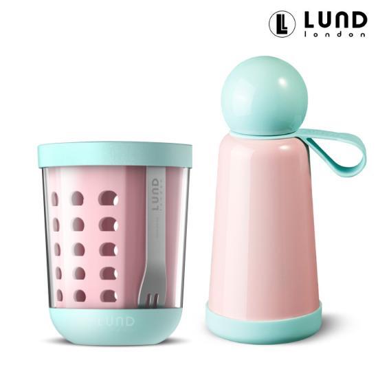 [룬드런던][룬드런던] 후르츠팟 600ml + 스키틀보틀2.0 미니 300ml 세트