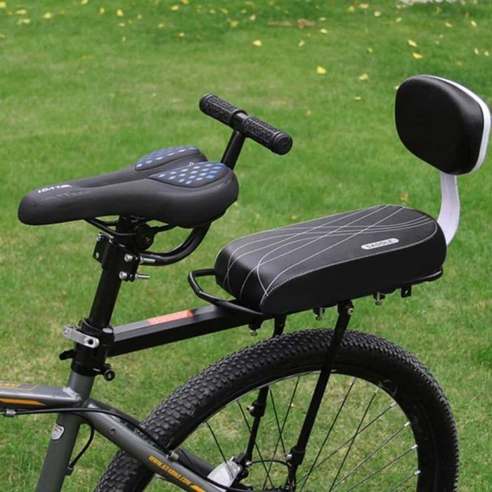 셀러허브잡화 자전거 의자 자전거뒤안장 뒷안장 자전거뒷안장 자전거보조안장 자전거안장쿠션 자 자전거짐받이