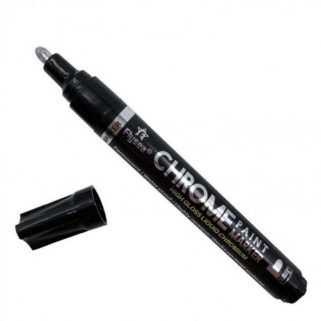 지오벤처스 펜 리퀴드 도색 메탈 광택 마커 크롬 마카 3mm 건프라