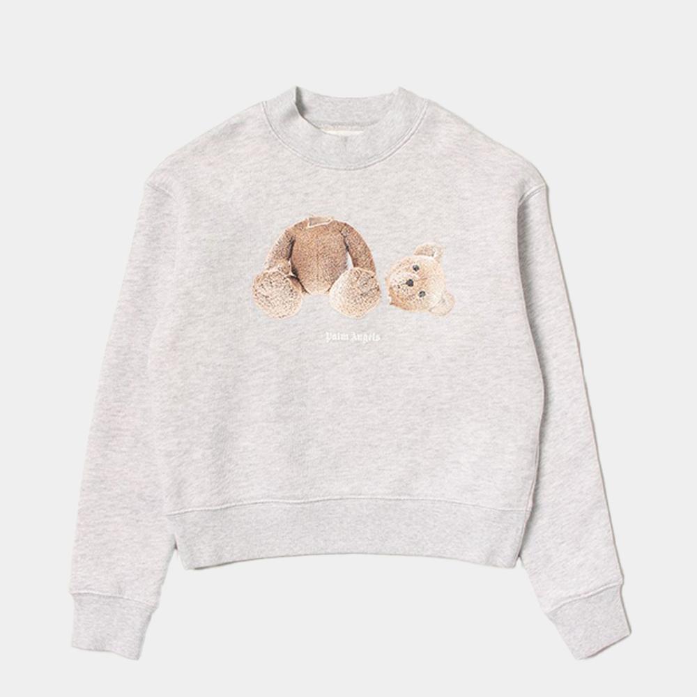 팜 엔젤스 팜엔젤스 키즈 킬더베어 크루넥 맨투맨 미디엄그레이 PBBA001F21FLE001 0660