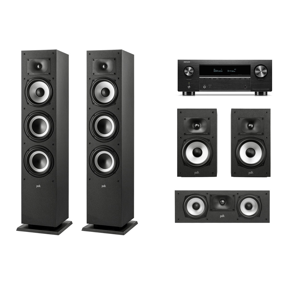 데논 AVC-X3800H + 폴크오디오 XT60 5채널스피커(20/30)