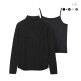[LBL]24FW ULTRA FINE 메리노울 글리터 블렌드 니트+이너탑 2SET (총 4종)