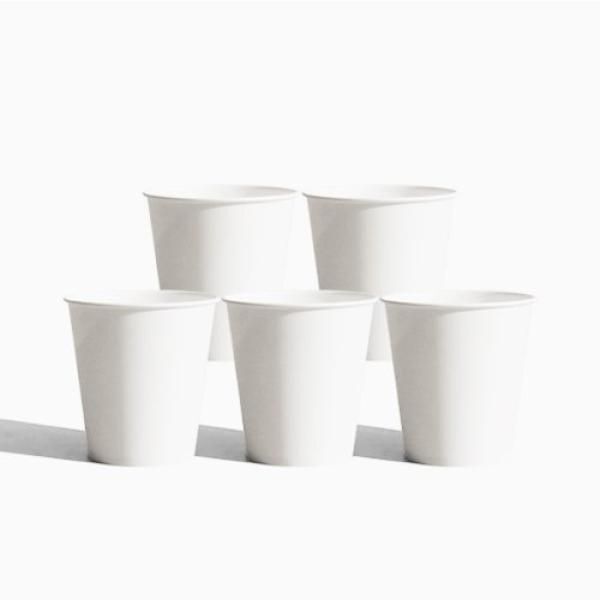 교보문고 위주 업소용 무지 종이컵(50eax20줄) 1000개 (6.5oz/185ml)