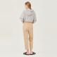 [베네통(공식)][Online Exclusive] 백 밴딩 자수 배기 팬츠_BADPE3431BG