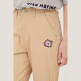 [베네통(공식)][Online Exclusive] 백 밴딩 자수 배기 팬츠_BADPE3431BG