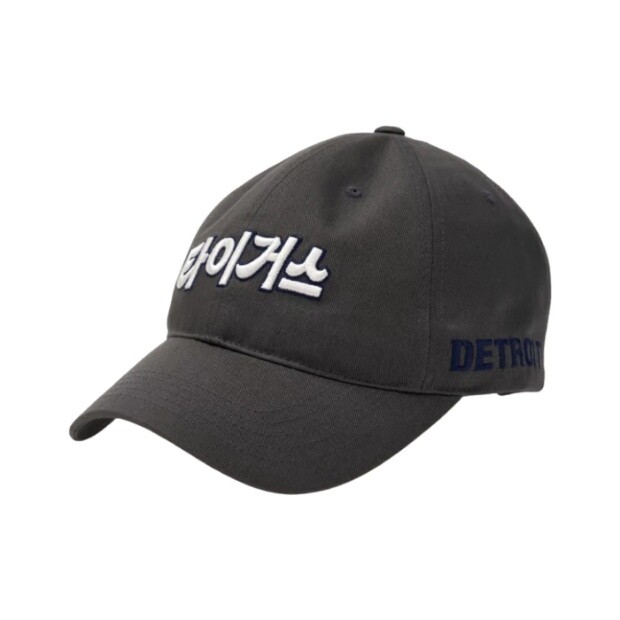 MLB MLB모자 JQT 3ACPDU44N-46CGS 한글 로고 언스트럭쳐 볼캡 디트로이트 타이거스