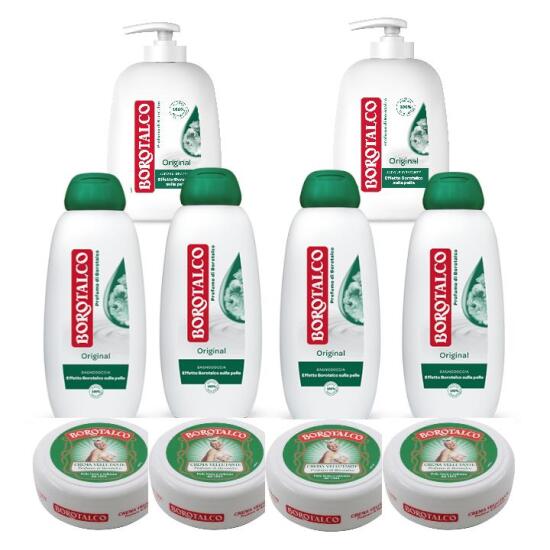 [보로탈코(해외직구)]보로탈코 바디크림 150ml 4개, 바디워시 450ml 4개, 핸드워시 250ml 2개 set