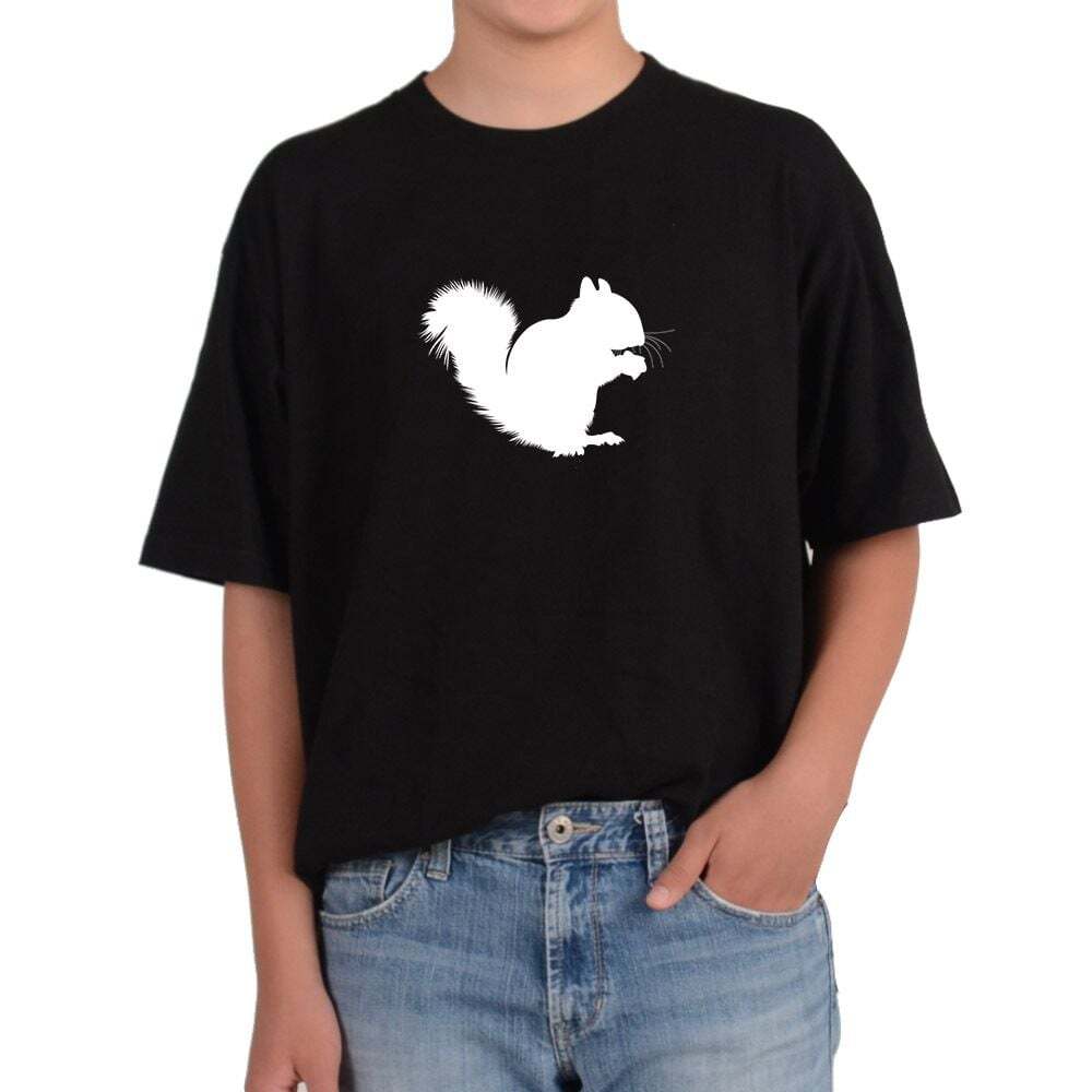 지오벤처스 반팔티 다람쥐 청솔모 도토리 실루엣 다양한색상 전사이즈