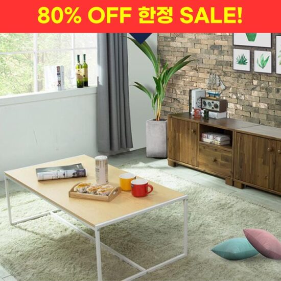 [에보니아][80% OFF 한정특가 무료배송] 에픽 철제 거실 소파테이블 티테이블