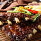 [쟌슨빌]폭립2종(갈비맛/참나무)500g*4팩(각 2팩) + 소시지 야채볶음밥 250g*4팩