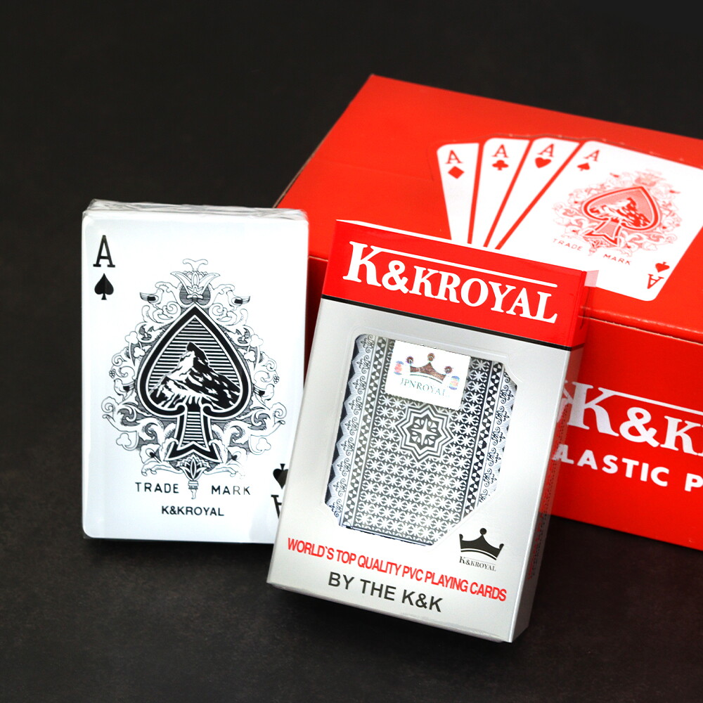코주부 K&K 로얄 플레잉 카드 / 사기방지 트럼프 카드 포커 카드놀이