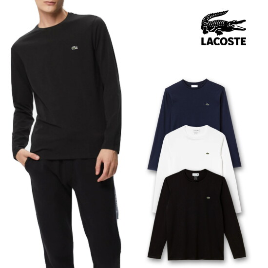[라코스테][라코스테]LACOSTE 남여공용 피마코튼 롱슬리브 긴팔