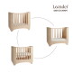 [리엔더(백)]클래식 원목 아기침대 0-3세