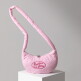 [리끌로우(선글라스)]CANDY HLAFMOON BAG PASTEL PINK