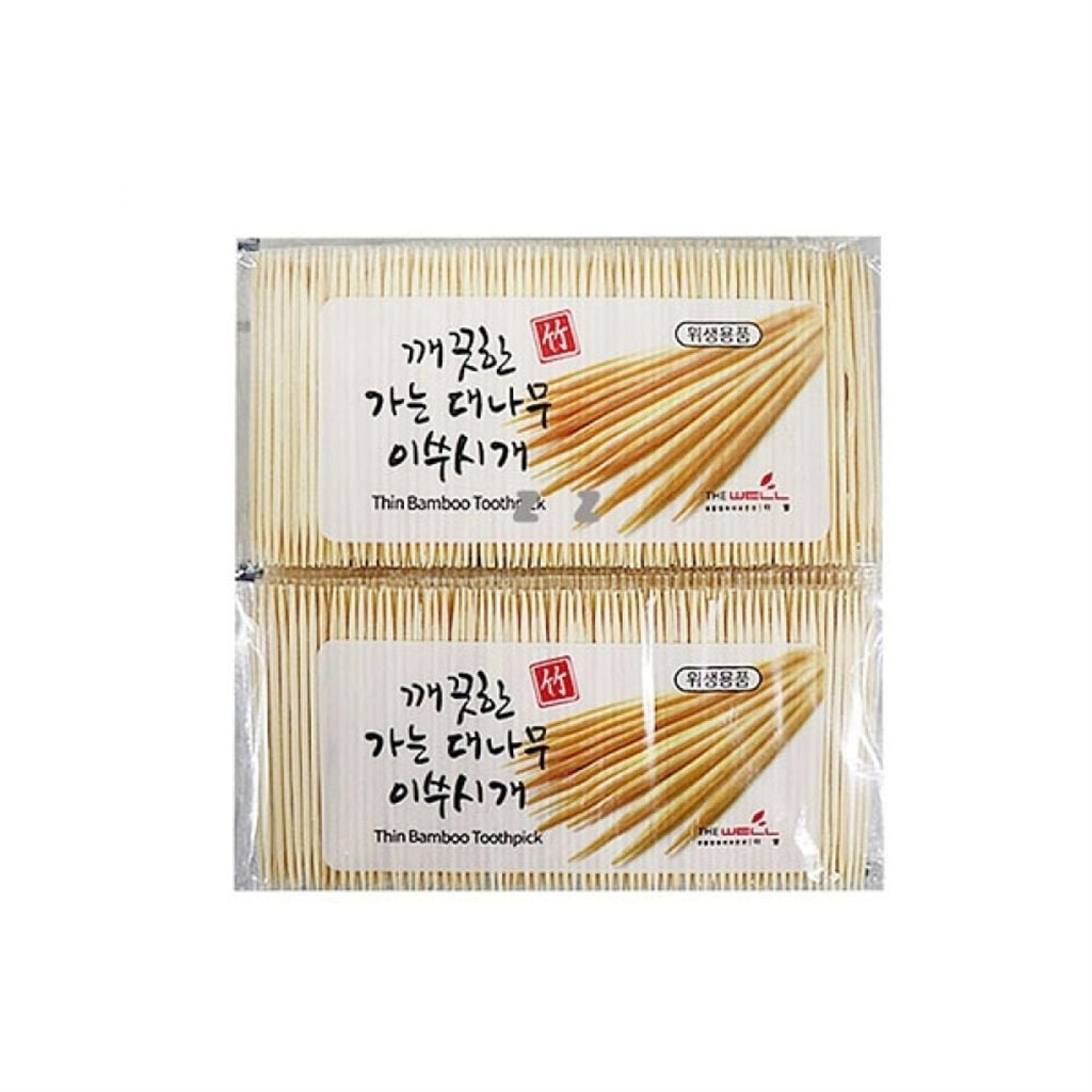 IS 셀럽하우스 원형 요지 가는대나무이쑤시개 자작나무 대나무 원통 이쑤시게 이쑤시개 미니케이스 가는
