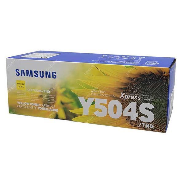 푸타이화정밀산업 교보문고 EXTREMO 삼성정품 SL-C1454FW 토너 노랑 CLT-Y504S