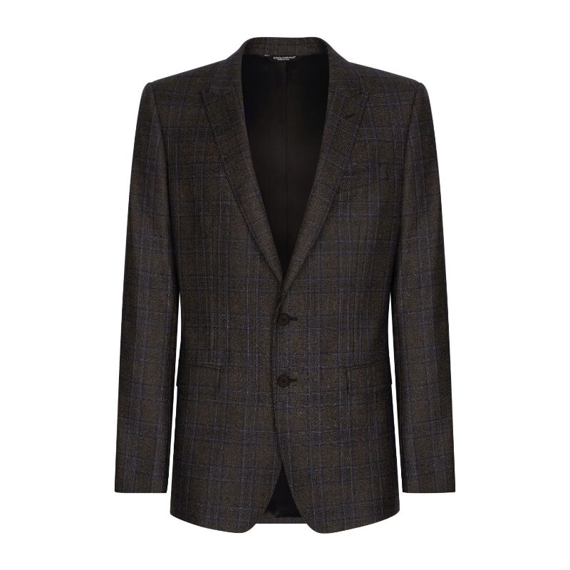 DOLCE & GABBANA 돌체앤가바나 돌체앤가바나 프린스 오브 웨일즈 체크 블레이저 G2LK0TFQ2KD S8100