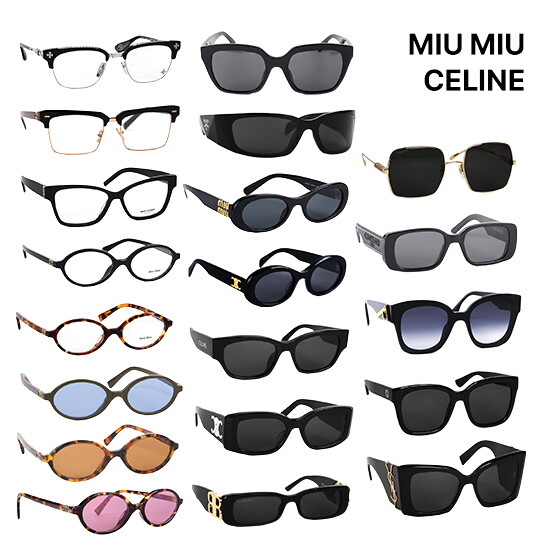 셀린느 구찌 [샤넬, 까르띠에, 구찌, 셀린느, 디올, 펜디, 미우미우, 크롬하츠, 프라다] 명품 선글라스/안경테 SS/FW25 베스트셀러 특가!