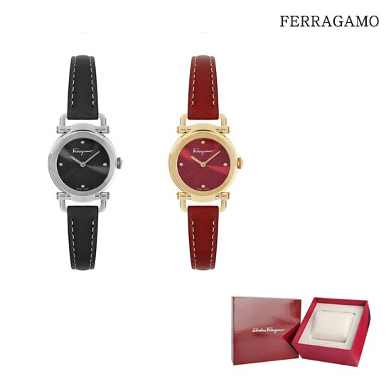 FERRAGAMO 간치니 투스트랩 가죽시계 (SFDC00920/SFDC01020/SFDC00720/SFDC00820)