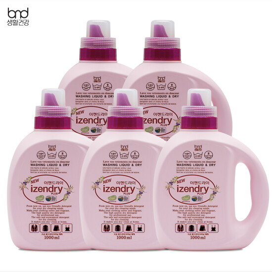 [세제혁명][빠른배송]홈드라이세제 이젠드라이 플러스1000ml 5통