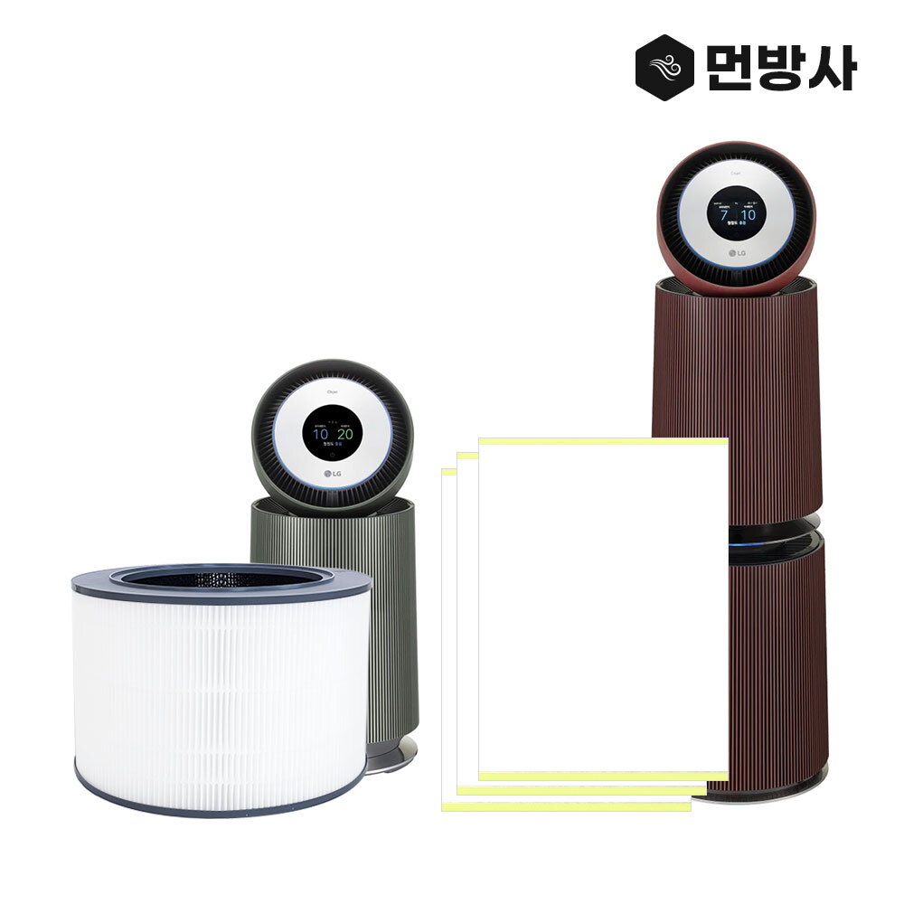 (주)네이처테이블 먼지방어사령부 엘지 퓨리케어 오브젝트컬렉션 360 필터 세트 1년분