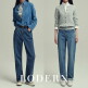 [로던](런칭가 89,000원) 여성 에센셜 스트레이트핏 데님 팬츠 2종