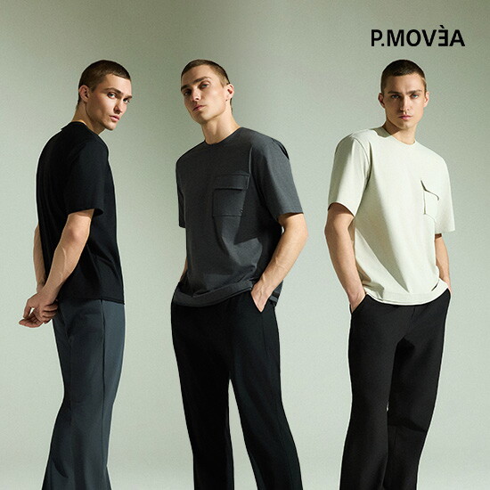 [P.MOVƎ̀A]피무베아 26SS 남성 쿨썸머 반팔티셔츠 3종