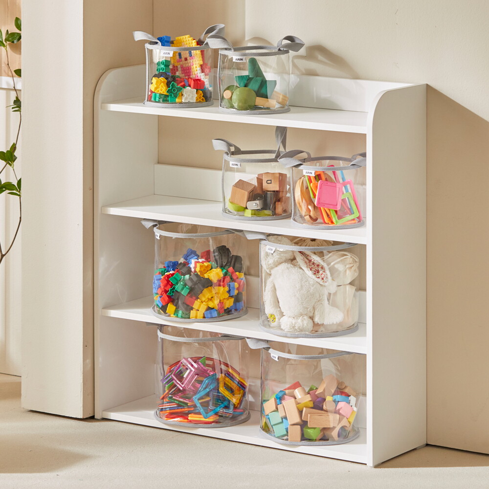 기타 오네뜨 4단 교구장 키즈 아동 책장 아이방 전면책장