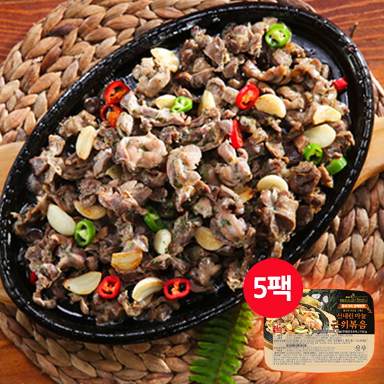 [착한낙지]신내린 마늘 근위볶음 150g x 5팩