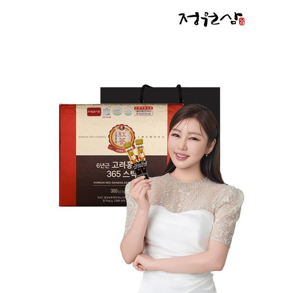 정원삼(하프) [하프클럽/정원삼]6년근 고려홍삼정 365스틱 궁 (10g x 30포) 홍삼스틱