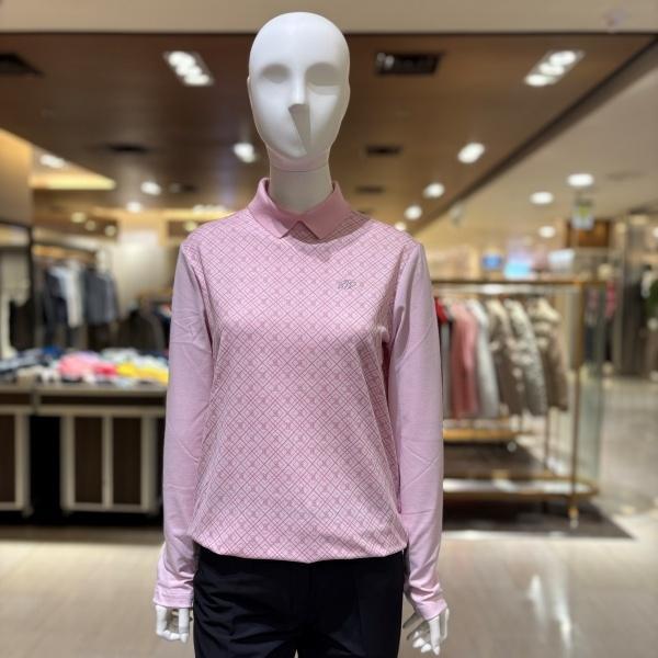 비티알(대백) BT7814W4V_BTR골프 여성 약기모 티셔츠 아일릿