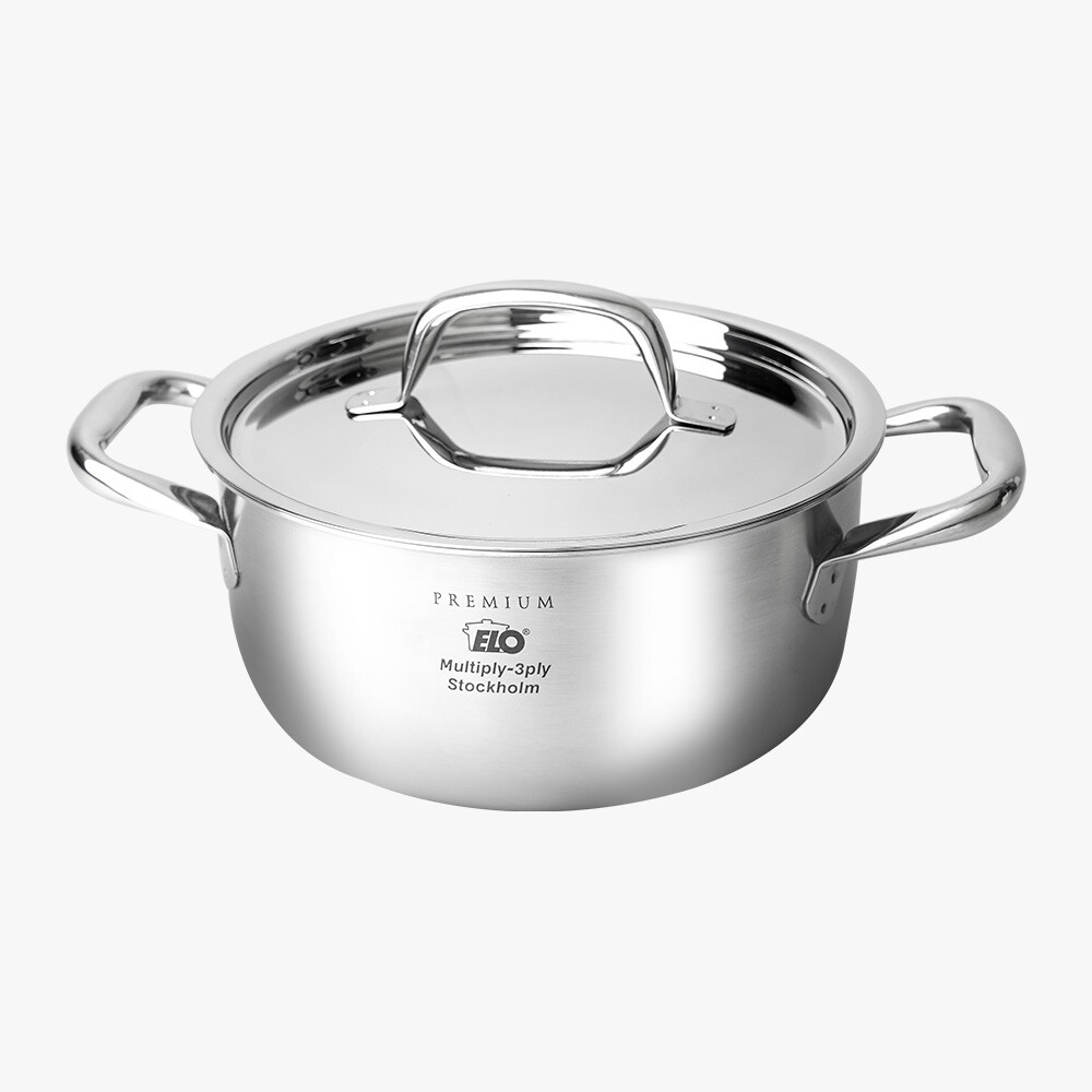 이엘오 독일 ELO 스톡홀름 통3중 스텐 IH 양수 냄비 24cm