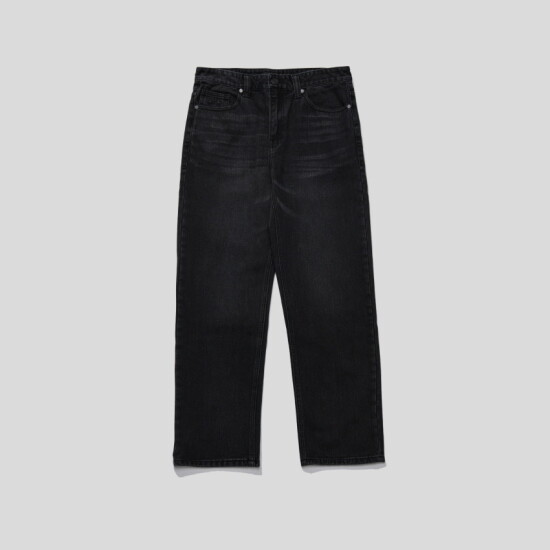 [플랙진]남성 STEEZE 102 BLACK WSHD 데님 팬츠(PJTT5SZ1025)