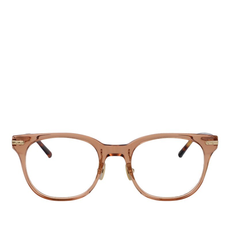 린다페로우 린다페로우 아치 투명 브라운 프레임 안경테 LF83A C4OPT