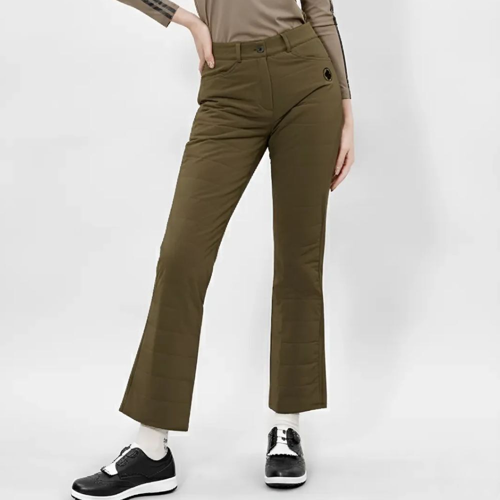 ETC [기타브랜드]오베르마스 퀼팅 히트플렉스 슬림부츠컷 골프팬츠