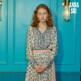 [안나수이]안나수이 (ANNA SUI)  판타지아 실크 블랜딩 셔츠 블라우스 1종