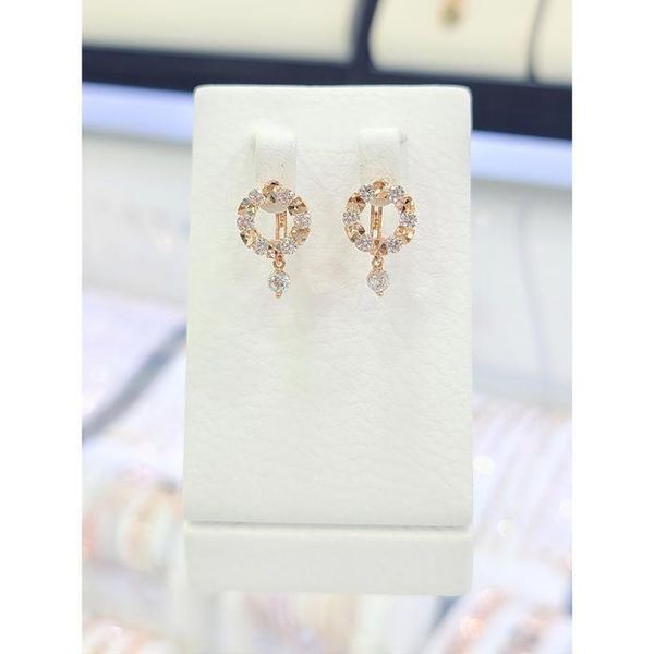 주식회사 셀러허브_오프라인2 파이치치 [하프클럽/파이치치]파이치치 세이브존05 14k 원형 딸랑이 귀걸이 E10243