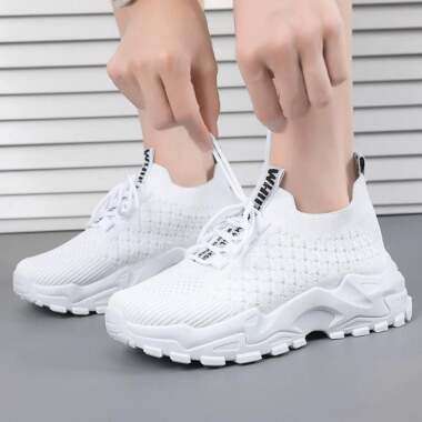 ウォーキングシューズランニングシューズ女性ソックススニーカーLKN22ジョギングシューズランニングシューズファッションデイブレーキ