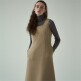 [블랭크공삼][블랭크03] wool flared dress (beige)