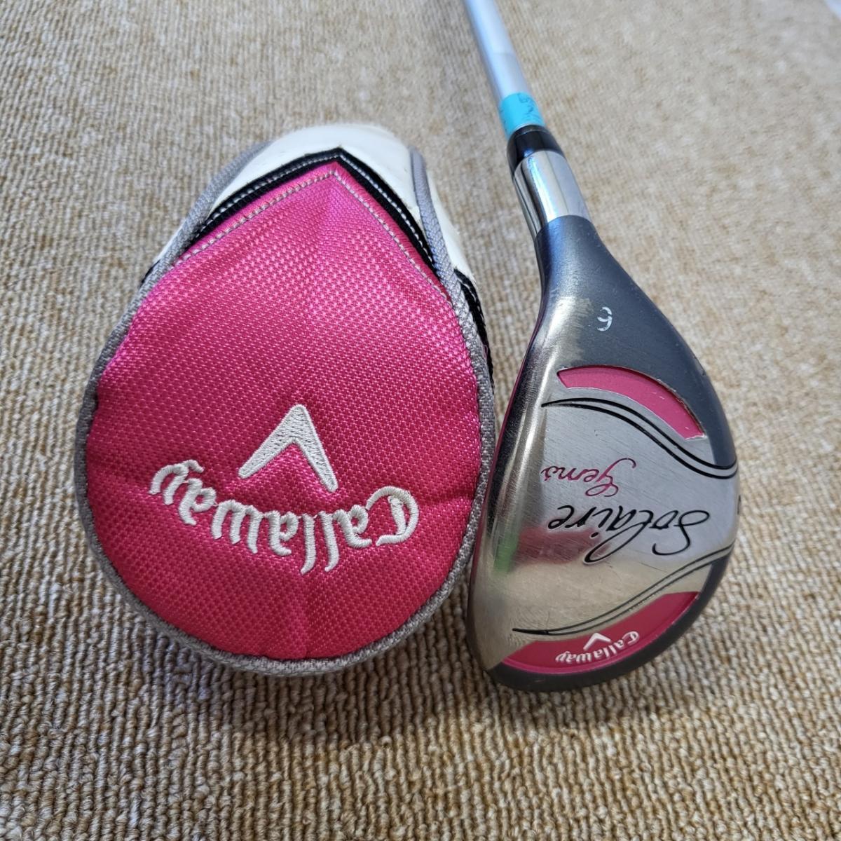 Callaway 캘러웨이 중고 Callaway 캘러웨이 솔레어 젬스 여성 6번하이브리드 30도 L샤프트 PC306123