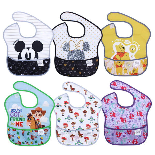 King Boy Baby Products Liited 범킨스 범킨스 이유식 아기턱받이 디즈니/방수턱받이/캐릭터턱받이