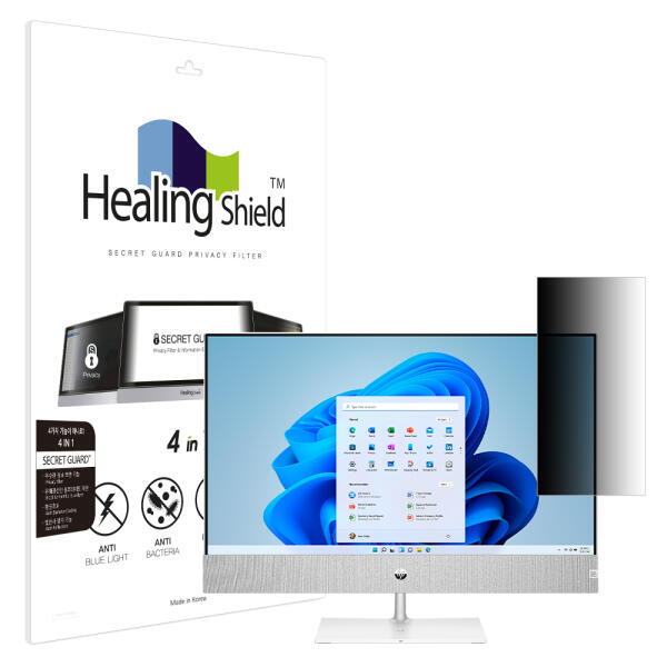 아트박스 아트박스/힐링쉴드 HP 파빌리온 27-ca1002kr 메신저 사이드 보안필름