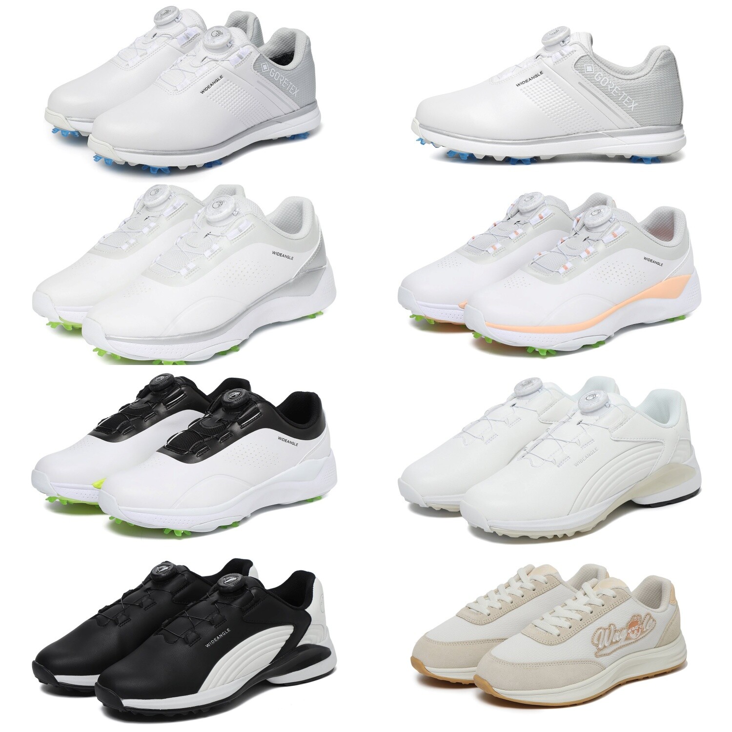 와이드앵글 와이드앵글 인기 골프화 WUP23F01 외4종 단 하루 특가!
