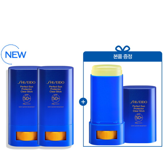 [시세이도](특별) NEW 파란자차 스틱 2+1 세트